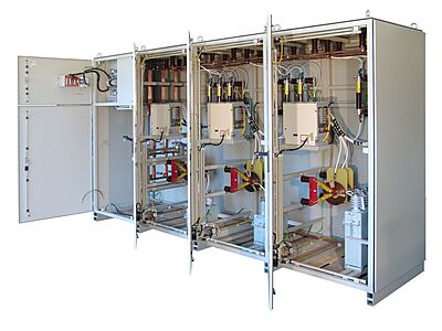 Banco de Capacitores de 8000 kvar en 34.5KV Gabinete Nema 3R